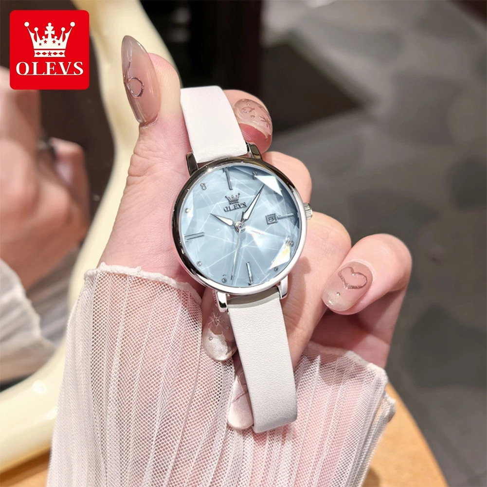 OLEVS Luxury Ladies Diamond Stainless Steel Watch