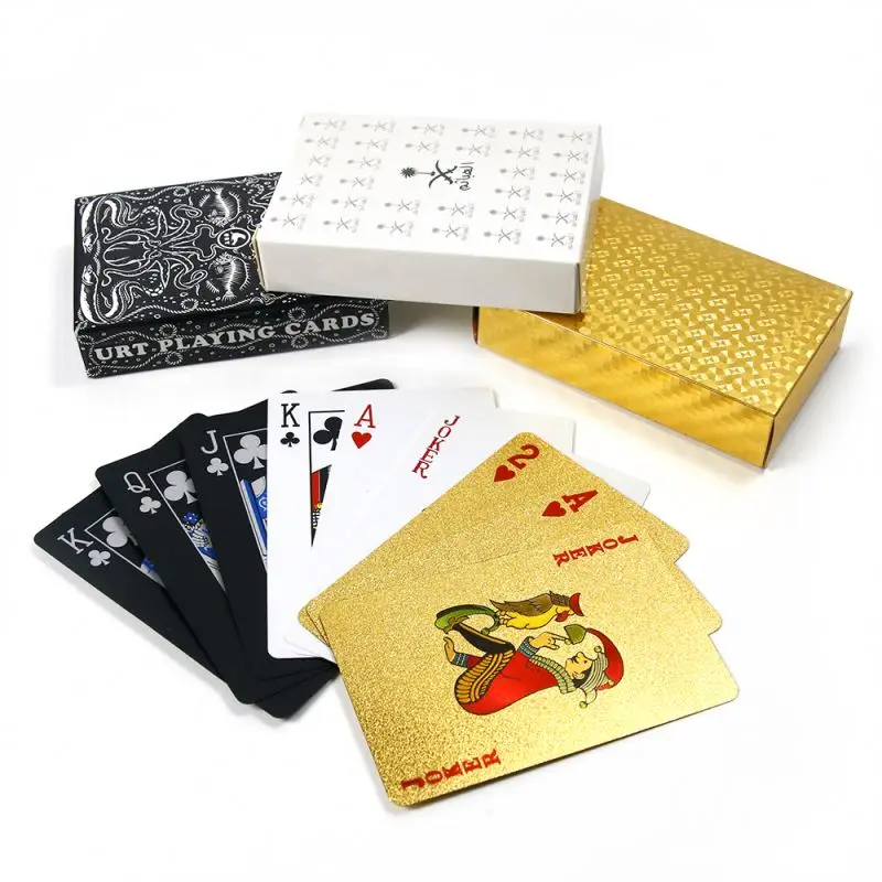 Free Shipping Print Custom Barcode Spanish Pvc Poker Casino Set Box Scopa Napoletane Deck of Playing Card
