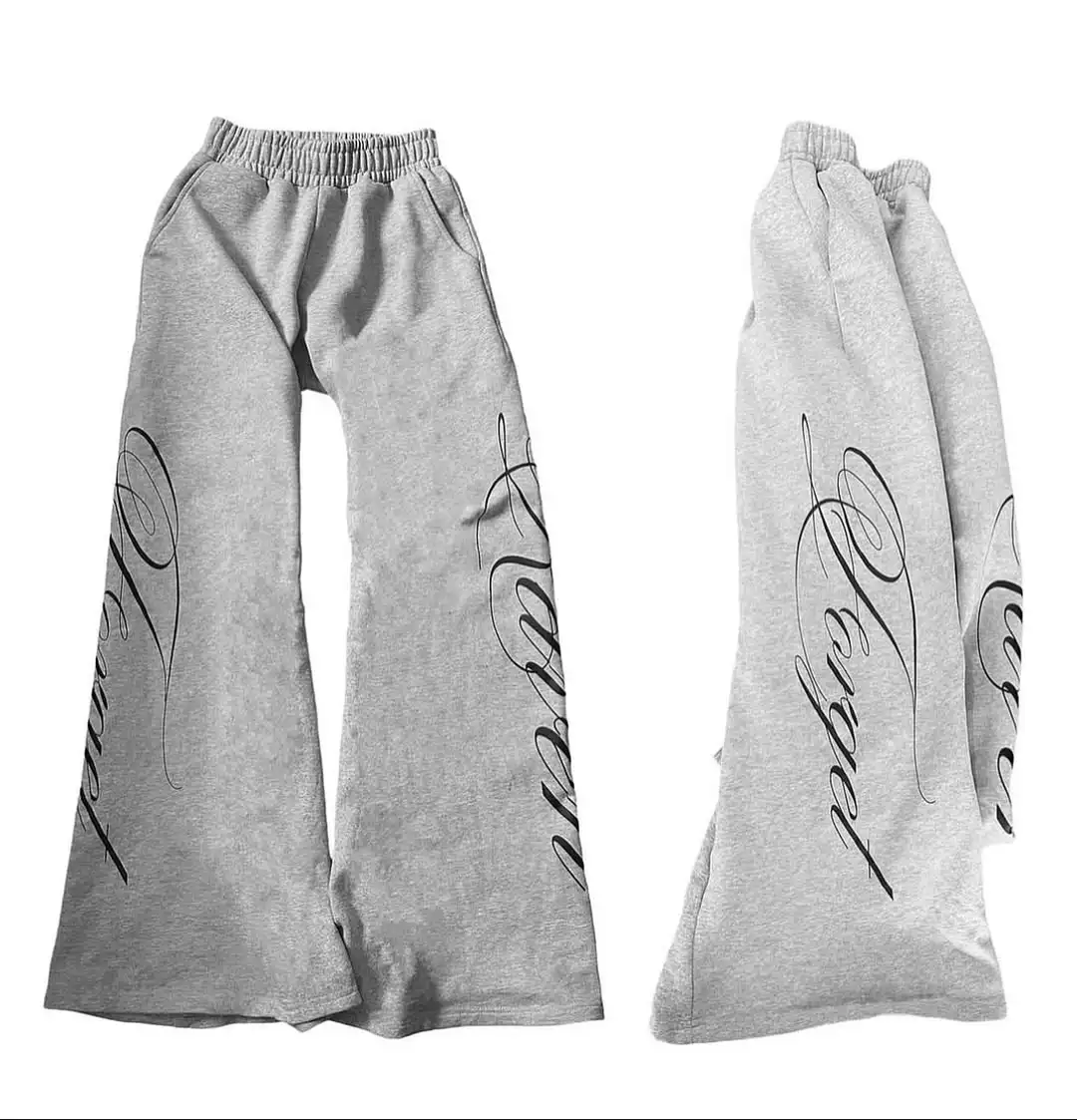 Dostosowane retro spodnie sportowe w stylu ulicznym z 100% bawełny, z nadrukiem tekstowym oraz możliwością dodatkowej personalizacji