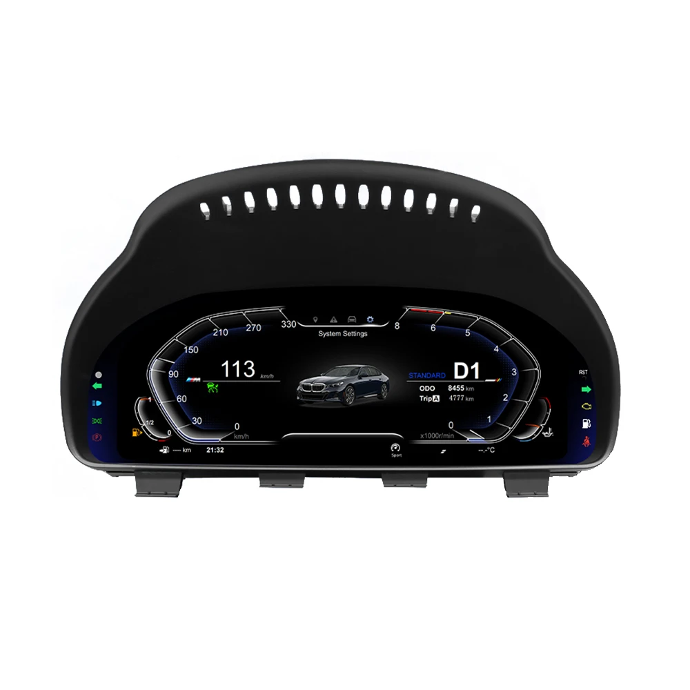 NaviHua LCD Digital Virtual Speedometer Dashboard Instrument Panel Cluster CockPit for BMW F10 F11 F18 F06 F02 F12 F13 X3 X5