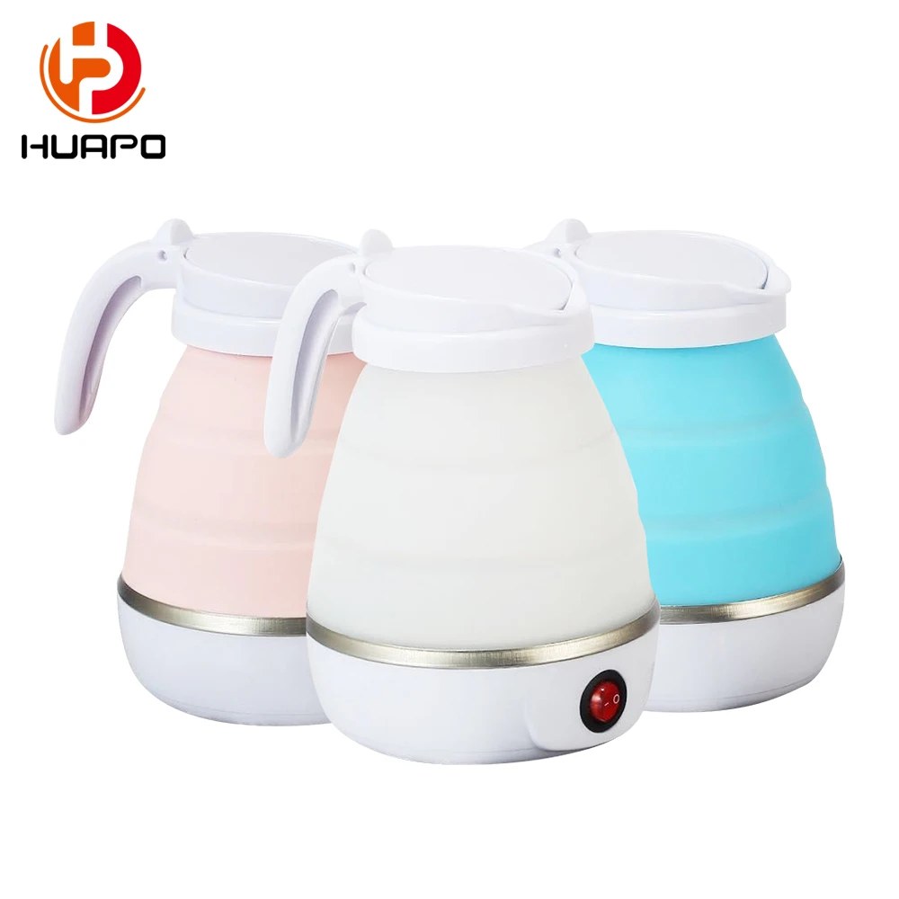 1pc Foldable Silicone Travel Kettle For Boiling Water, Portable