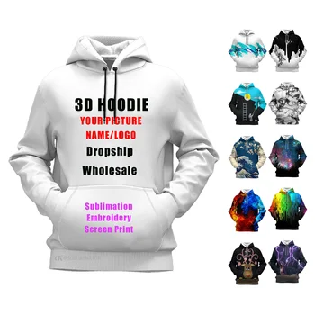 Custom Logo Hoodie Simple Sweatshirts Jogger Clothing Blank Oversize Hoodie Unisex Pullover Men's Hoodies