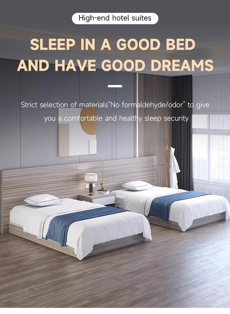 Modern Bedroom Furniture Cheap Bed Hotel Bedroom Set Hotel Room