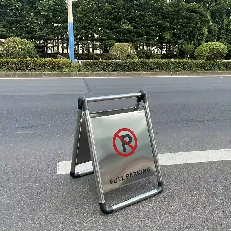 Do Not Park Private Parking Spaces in Front of the Stainless Steel