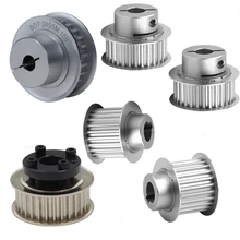 Mechanical automation equipment synchronous pulley C45 aluminum alloy pulley synchronous pulley idler wheel processing