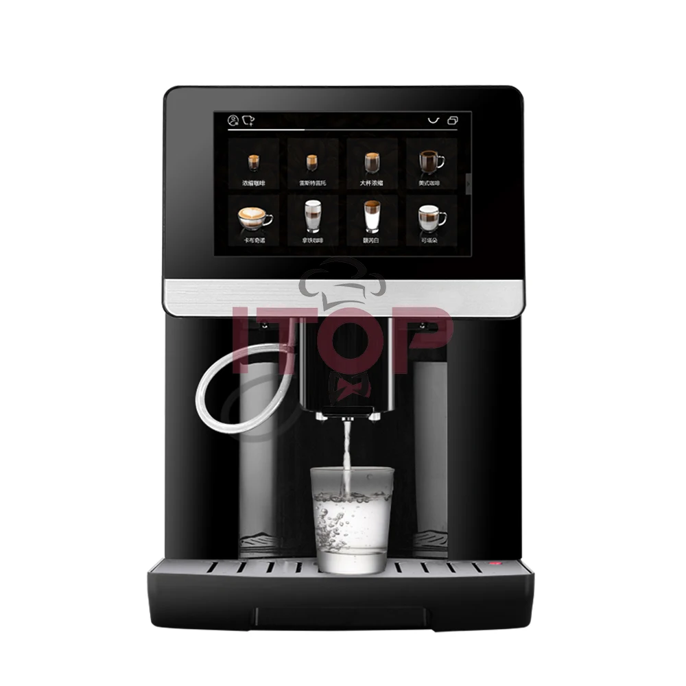 Fully Automatic 1350W Espresso Machine High Quality Industrial Digital Fully Automatic Cappuccino Espresso Coffee Maker Machine