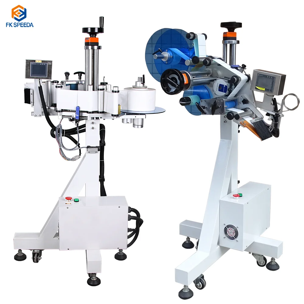High Speed  Flowline Labelling Heads Head of Automatic Sticker Label Dispenser Labeling Machine Head