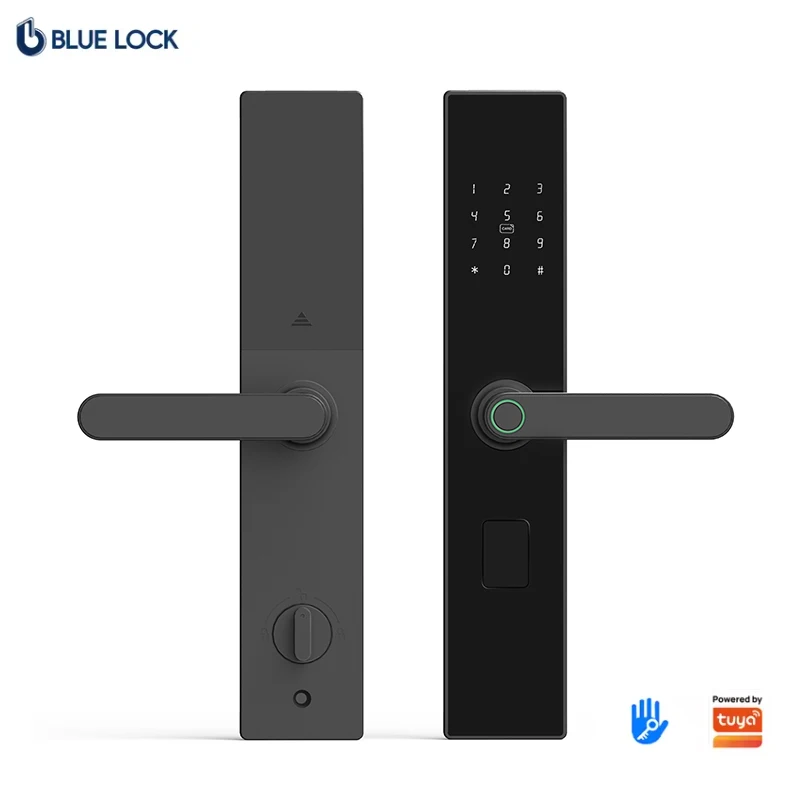 Bluelock Simple Operation Smart App Control Lock Password Fingerprint Keyless Entry Auto Lock Electronic Lock for Door