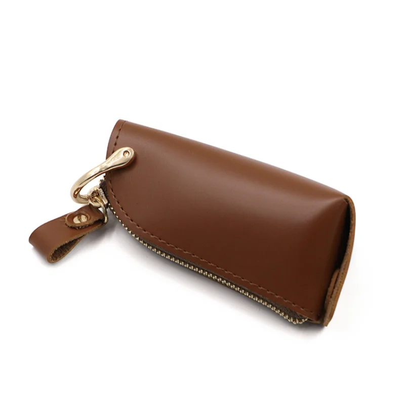 Vintage Pu Leather Key Holder Protective Organizer Case For Car_voghion.com