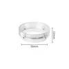 PC58mm [Anneau de montage rose transparent]
