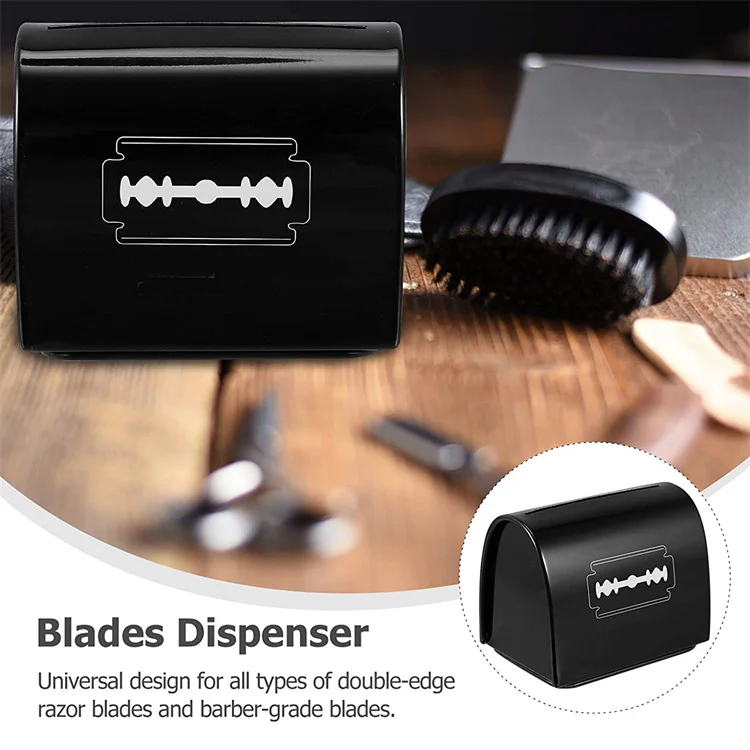 safety razor blade storage tin box