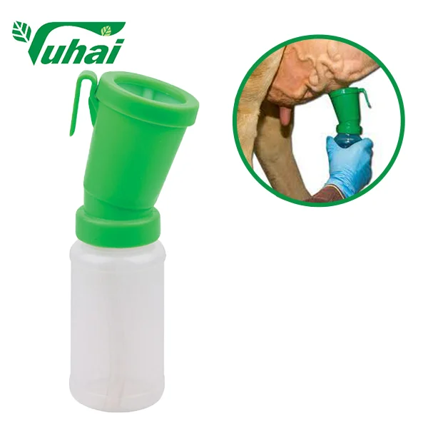 YUHAI YH-AF043A02 300ml PP Plastic Non-Return Dip Cup for Cattle Teat Cleaning Eco-Friendly