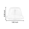 white [1 piece] small seedling cover