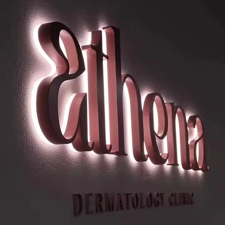 Modern kreativ järnlampa med LED-belysning i form av belysta bokstäver/siffror – anpassningsbar lampa för restauranger, kaféer och personlig taklampa