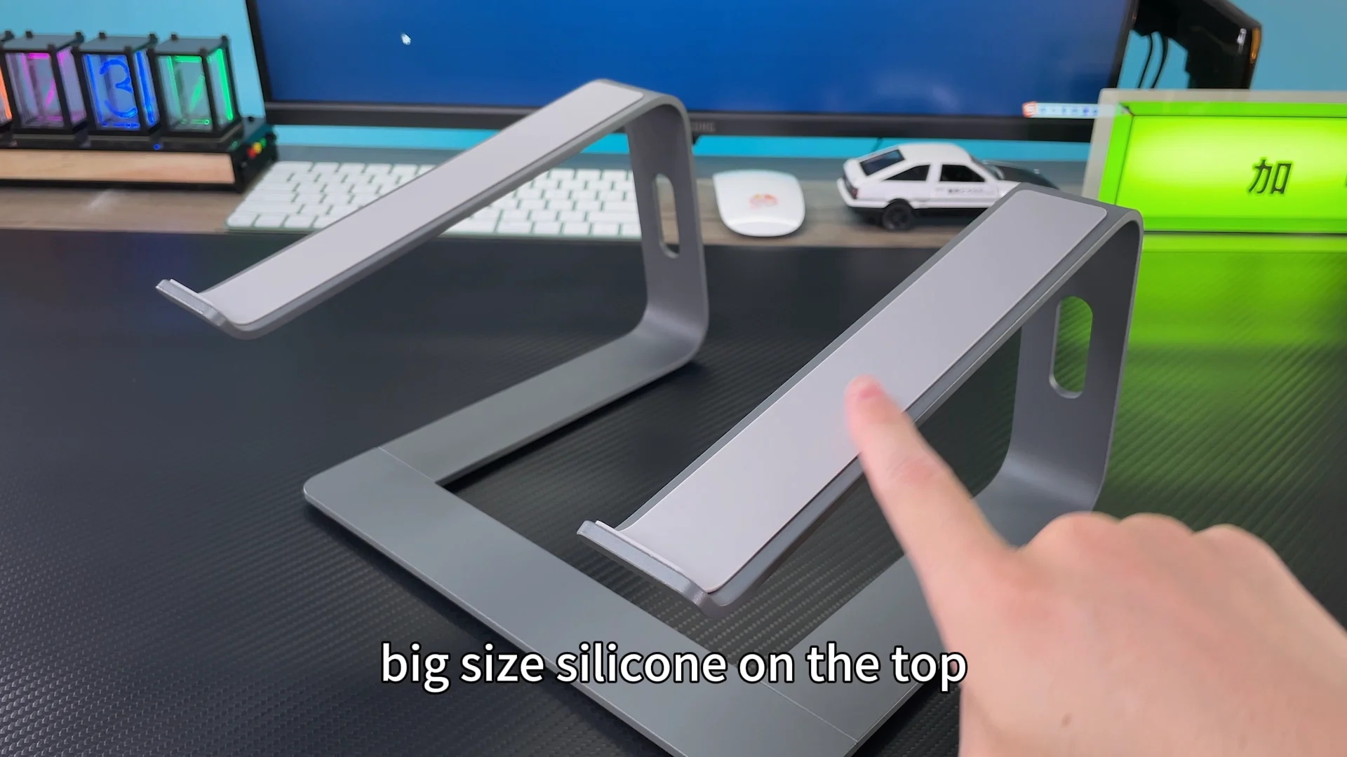 Ergonomic Detachable Bracket Riser Metal Aluminum Alloy Notebook