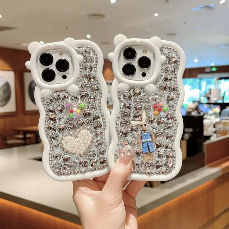 Cartoon Multi-Color Bling Glitter TPU Case for Oppo A15
