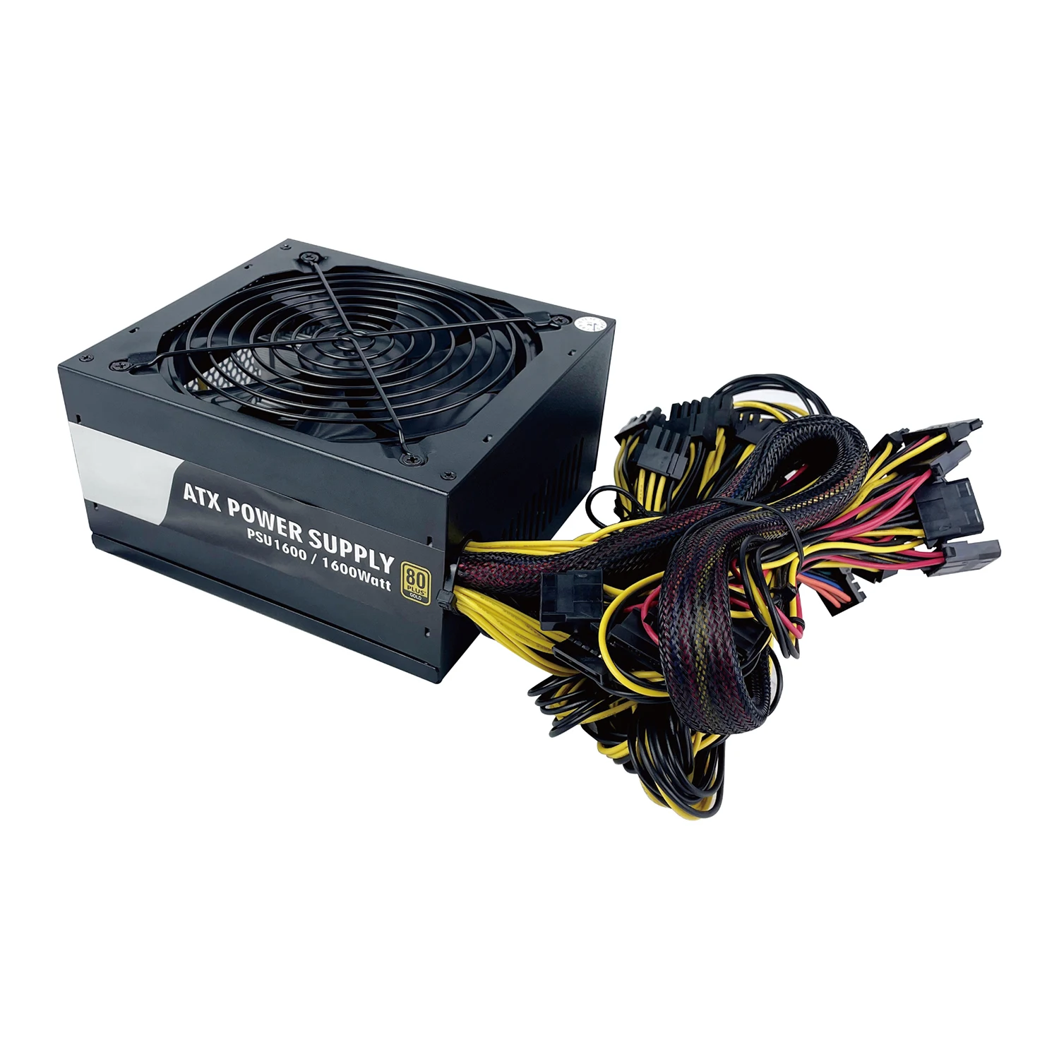 ATX PC 1800W 1600W 80 PLUS Gold GPU Ethereum Mining Power Supply PSU For Eth Mining Rig Machine