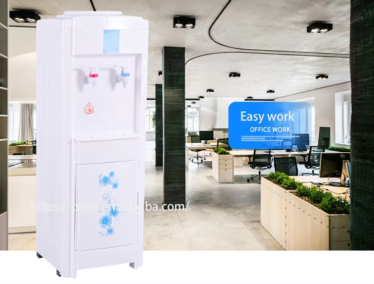 Manufacturer Wholesale Water Dispenser Vertical Household Cold and Hot Ice Refrigeration Barreled Water Office Dormitory