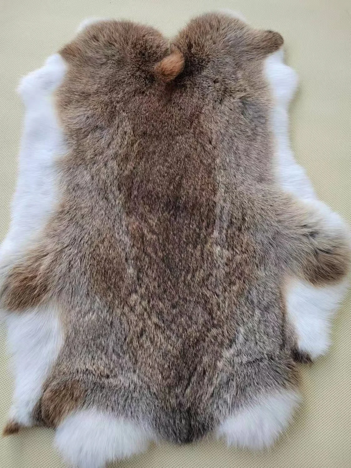 2022 A Whole Rabbit Skin Rabbit Fur Whole Big Real Fur Rabbit Hair