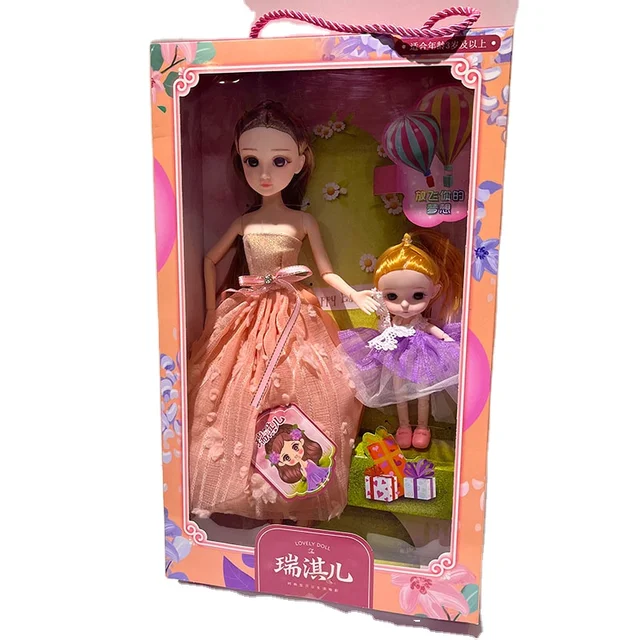 Wholesale Fashion 40CM Barbiees Dolls Princess Girl Toy Mini Doll or Dress Up Clothes Accessories Princess dolls for girls