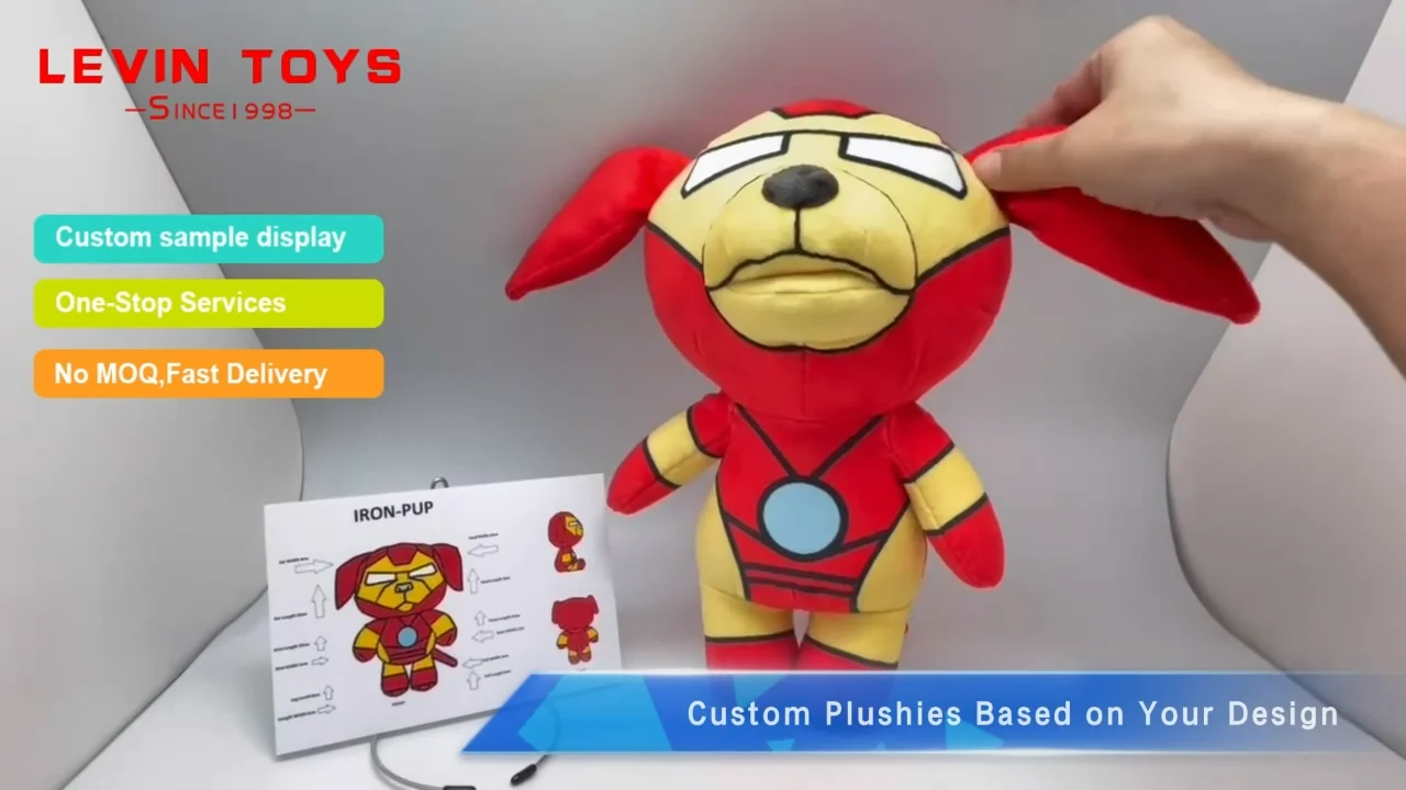 2023 Levin Toys Professional Make Your Own Custom Plushie Toy Peluche