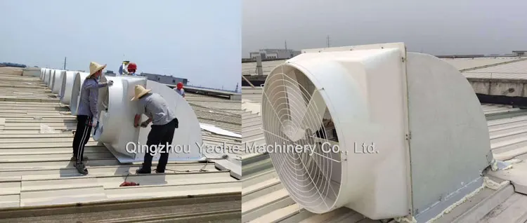 Electric Frp Exhaust Fan, Axial, IP55 - detail 18