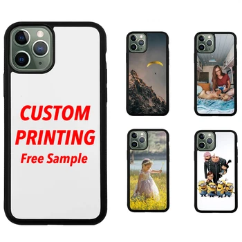 TENCHEN Wholesale tpu pc phone cover 2d 3d sublimation blanks phone cases for iphone for samsung custom case