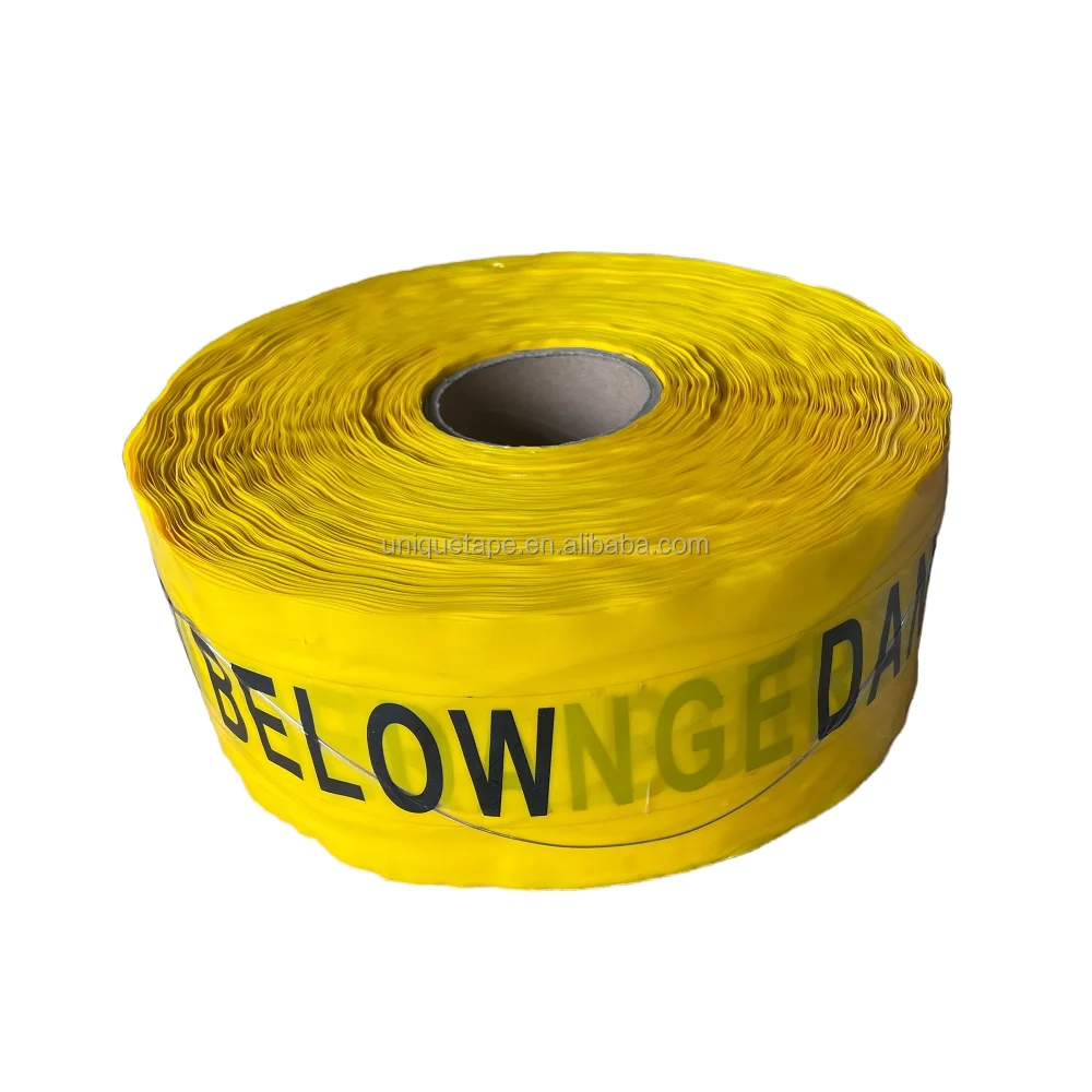 Unique Tape Tracer Wire Detectable Underground Warning Tape Buy