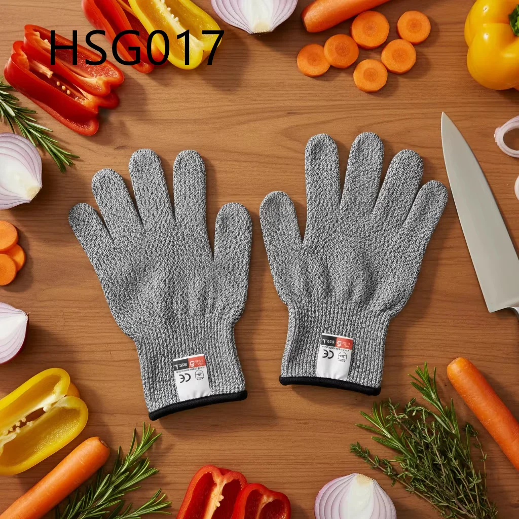 ZYF,greasy Conditions Highest Cut Resistance Keichen Safety Gloves Glass Manufacturing Knife-proof Men Work Gloves HSG017
