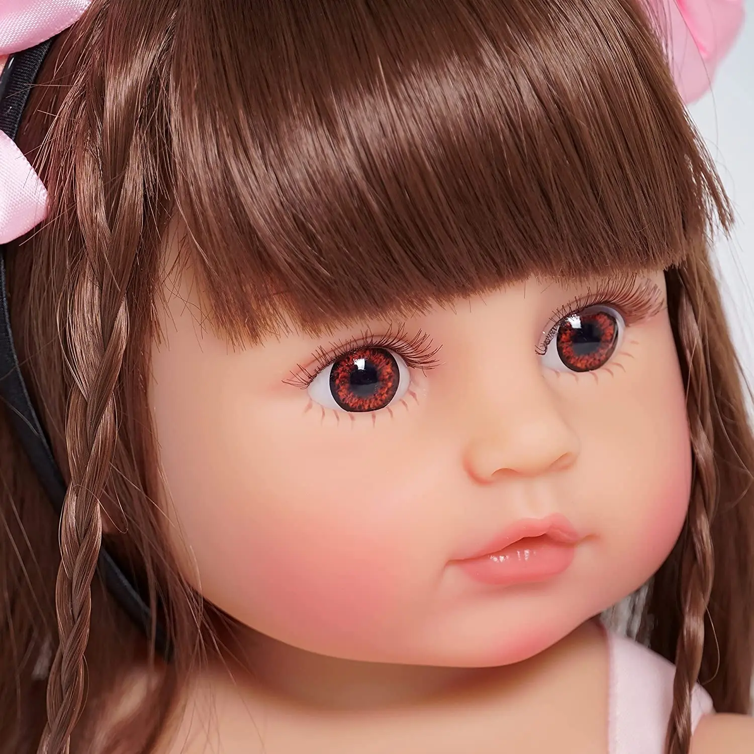 21 Inch Silicone Full Body Handmade Lifelike Reborn Toddler Dolls For ...