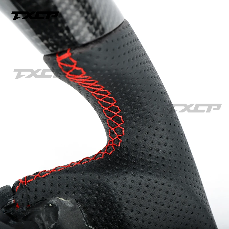 Custom Alcantara Led Carbon Fiber LED Steering Wheel Fit for Land Rover Racing Wheel Convertible