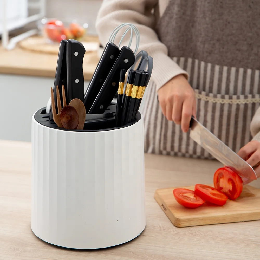 Пластиковая подставка для ложки и вилки OUK набор подставок кухонных