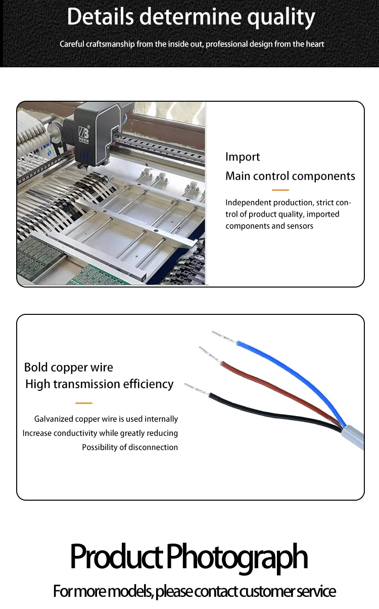 BXUAN New PNP Capacitive Feed Sensor with Three Wire Output and 20mm Sensing Distance for Pig Automatic Feeding in Farms factory