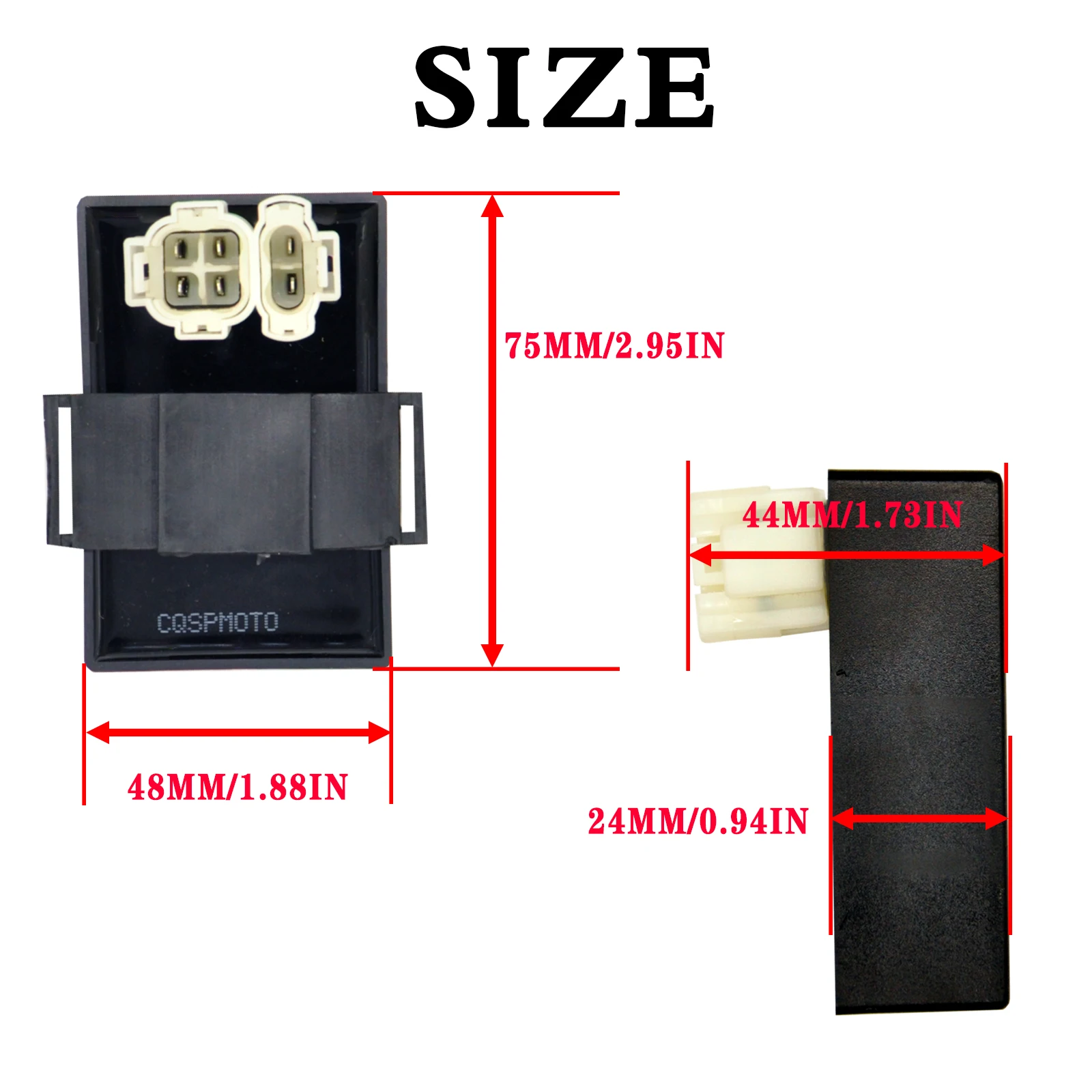 Cqspmoto Pin Dc Cdi Box For Cc Cc Cc Roketa Taotao Jonway Mopeds Scooters Go Karts