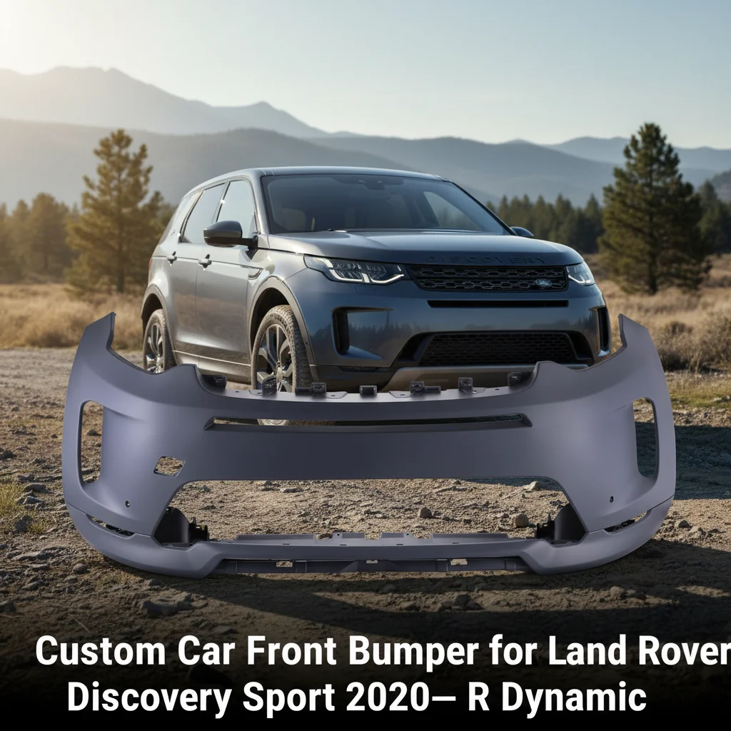 LR127519-B/154707 New ODM OEM Primed Custom Car Front Bumper Park Assist Sensor Cutouts for Discovery Sport 2020-R