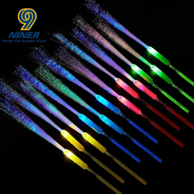 LED Luminous Fiber Optic Stick Fluorescent Stick, Concert bar Cheering Atmosphere Props preview 2