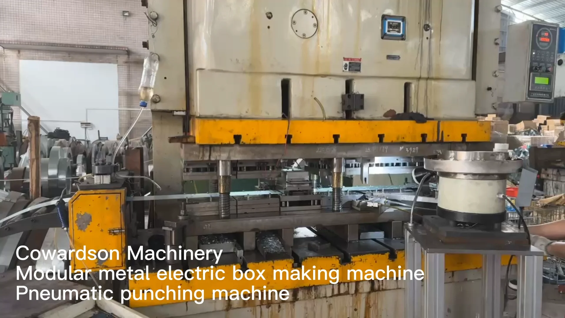 Electric Box Modular Metal Box Making Machine Punching Machine Cnc ...