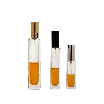 High end cat shaped perfume mist spray glass 15ml 30ml 50ml 100ml square empty glass perfume bottle