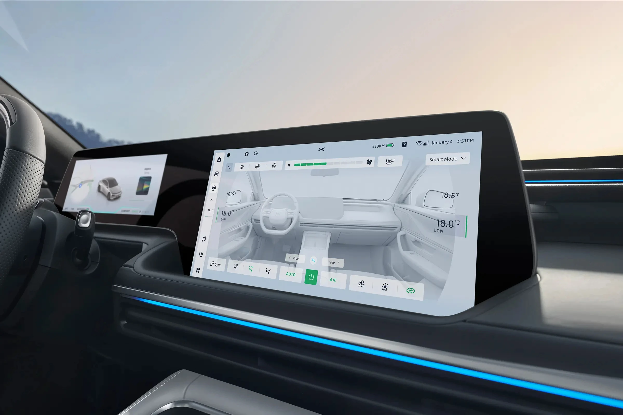 Xpeng P7 i aracı için Sıcak Satışta Yüksek Kaliteli Dört Kapılı Beş Koltuklu Yeni Enerji Tam Elektrikli Arka Tekerlekten Tahrikli Sedan