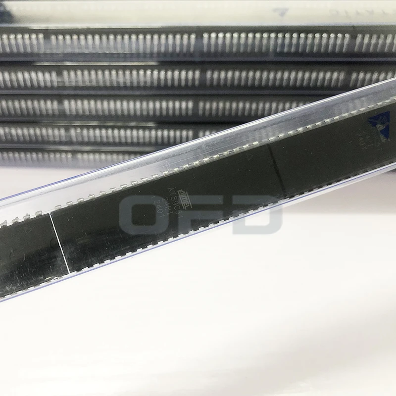 AT89C51-24PI DIP-40 8-bit Microcontroller MCU 8-bit 8051 CISC 4KB Flash 5V 40-Pin PDIP 8-bit Microcontroller AT89C51-24PI