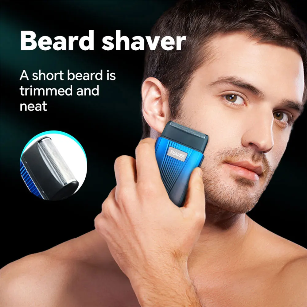 Explosive Portable Shaving Travel Wholesale Manufacturer Compact New Product Three in One 3-in-1 Grooming Kit Electric Shaver factory