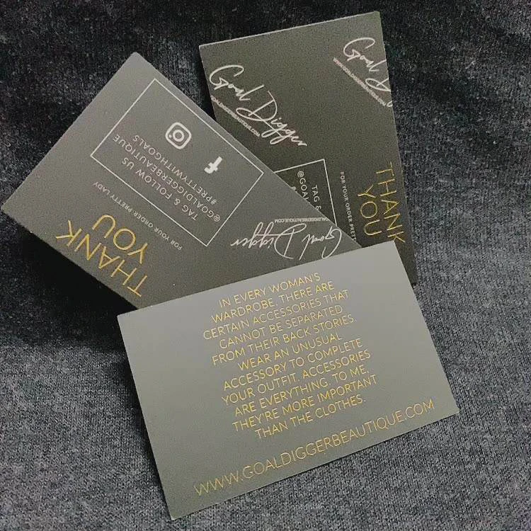 High Quality Customized Business Paper Card Printing / Greeting Thank You Postcard