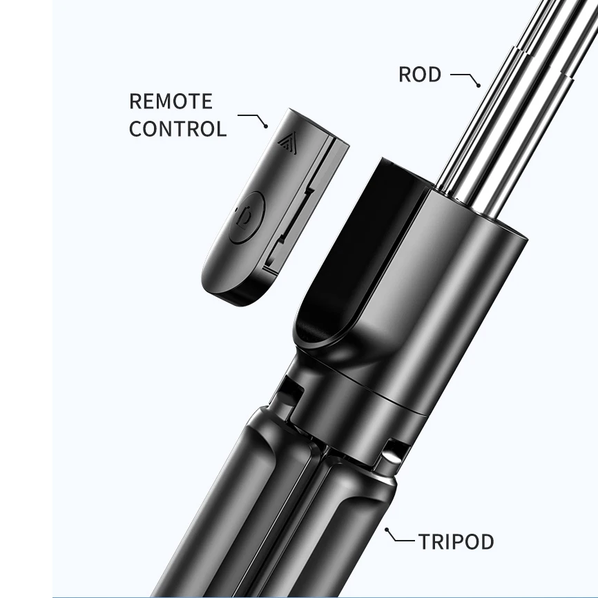 Складной мини штатив-Трипод с поворотом на 360 градусов Выдвижной Штатив для смартфона и камеры S03 беспроводная