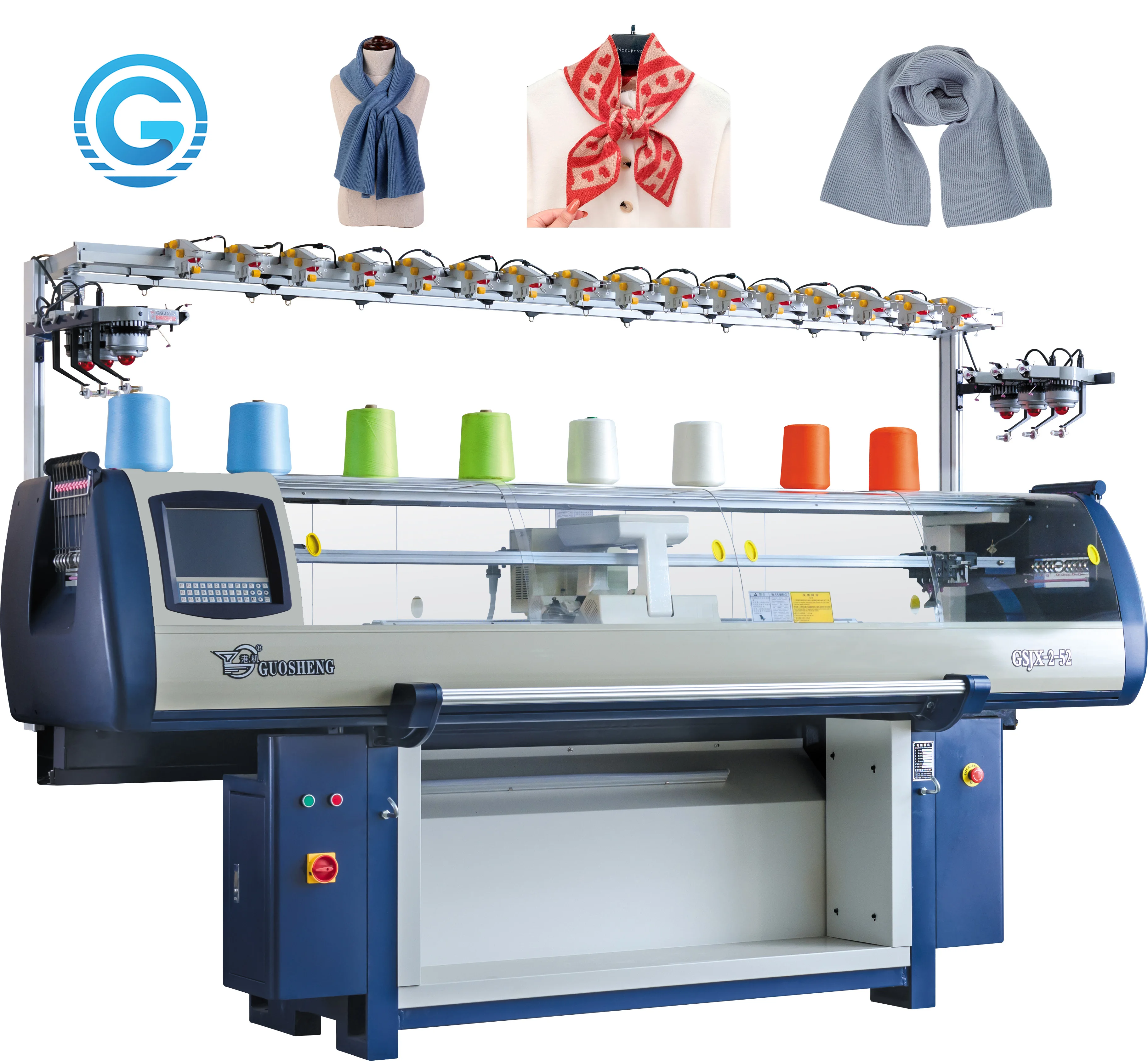 Jacquard Weave Automatic Computer Flat Knitting Machine Sweater