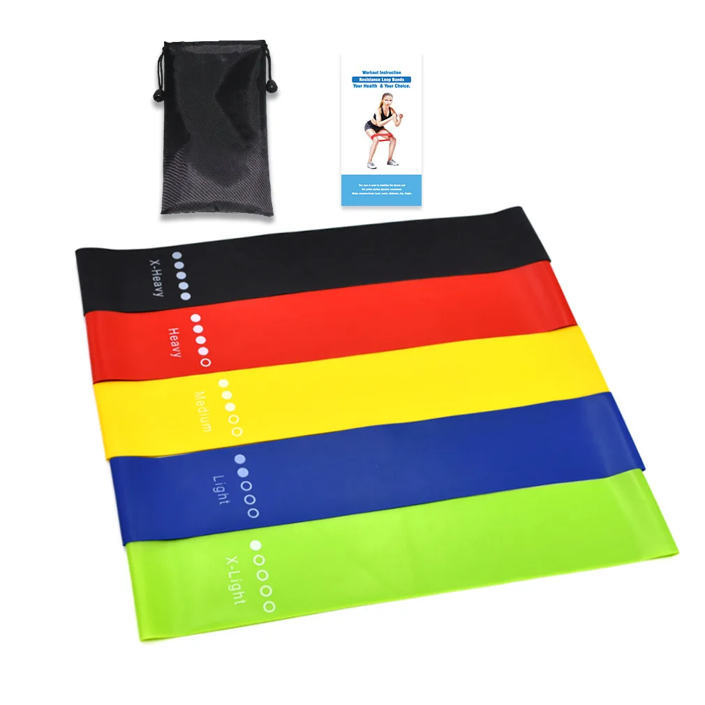 
 Спортивные латексные ленты для фитнеса, черные тренировочные ленты, Прямая поставка с логотипом  