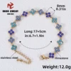 Pulsera de trébol de cuatro hojas - 8