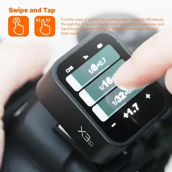Godox X3C X3-N X3-S TTL Flash Trigger TTL Auto 2.4G Wireless Leica Flash Transmitter Touchscreen Settings detail image