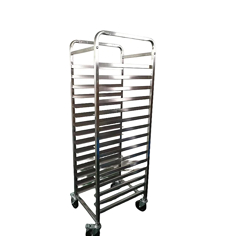 OEM Multi Layer Kitchen Bakery Rack Cart Baking Tray Rack Trolley With ...