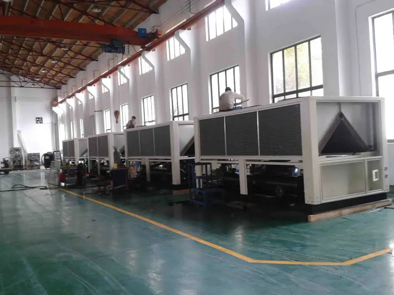 30Ton ~450 Ton Industrial Air Cooled /Cooling screw type or scroll type water chiller system Cooling system /chilling equipment