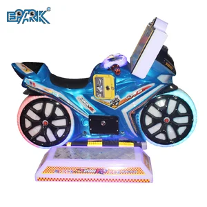 Super Kids Racing Simulator Arcade Console Games Metal Video Juegos Coin Pusher for Motorcycle Riding